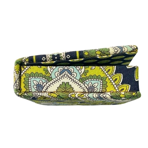 Vera Bradley Sticky Note Holder Box Cambridge Pattern Green Blue Floral - Picture 4 of 6